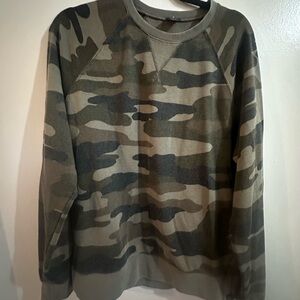 Camouflage Crewneck Sweatshirt